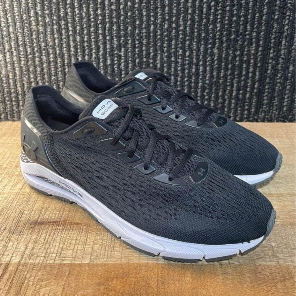 Under Armour Men's Black and White Athletic Running Shoes